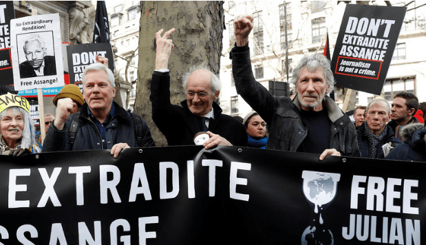 "By his pledge NOW!" - said Roger Waters after the judge rejected Assange's extradition, calling the decision "delay tactics" as a US appeal - eTrends News