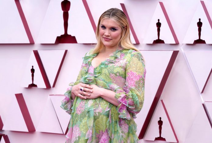 Oscars 2021: The Crown’s Emerald Ferrell confirms pregnancy on red carpet