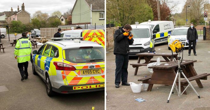 Three people in hospital after portable heater explodes in pub garden