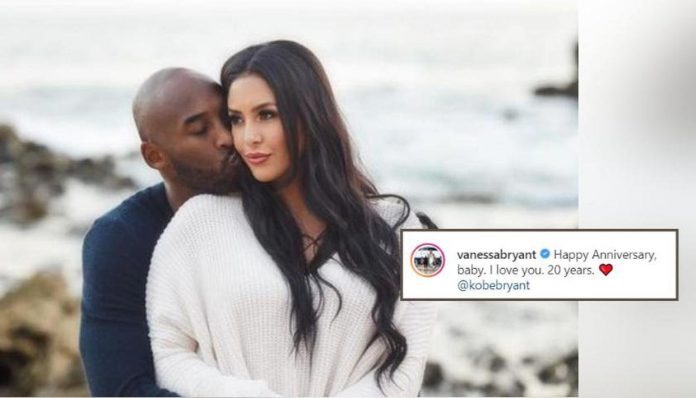 Vanessa Bryant Marks 20th Wedding Anniversary with Late Husband Kobe Bryant: 'I Love You'