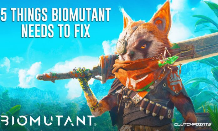 Biomutant needs to fix