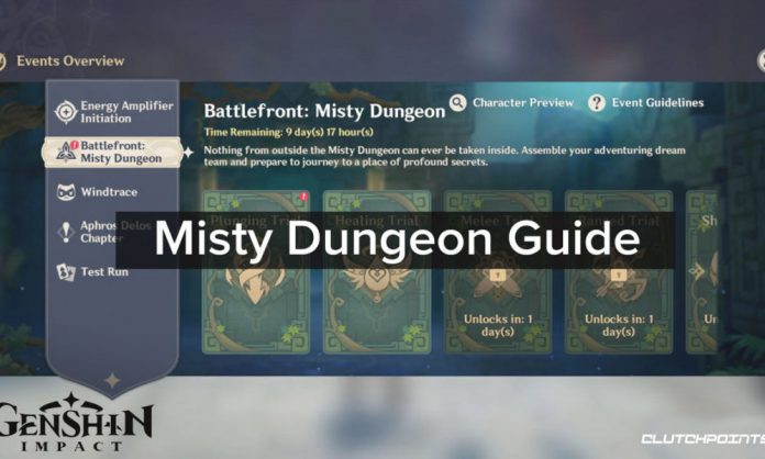 Genshin Impact Battlefront Misty Dungeon Guide