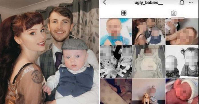 Mum finds photos of son and friend's stillborn on 'ugly babies' page