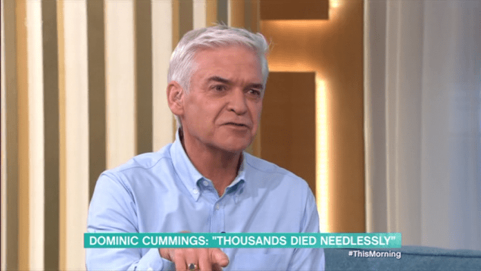 Phillip Schofield lashes out at ‘dishonest’ Dominic Cummings