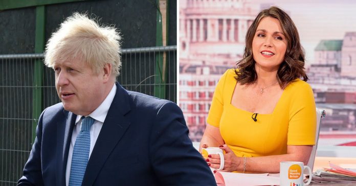 Susanna Reid accuses Boris Johnson of Good Morning Britain boycott