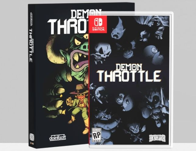 Demon Throttle is a physical only Switch game from Devolver Digital
