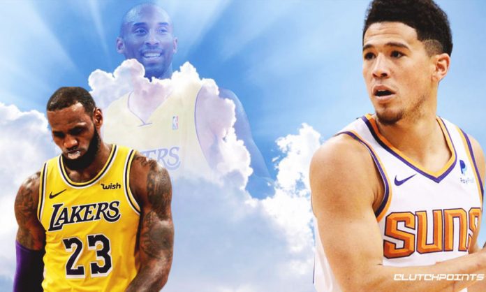 Devin Booker, Kobe Bryant, Suns, Lakers