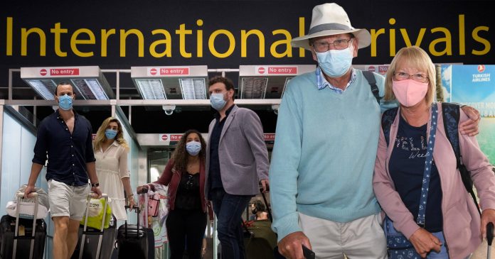Pandemic 'really spoiled our holiday' tourists say as they return from Portugal