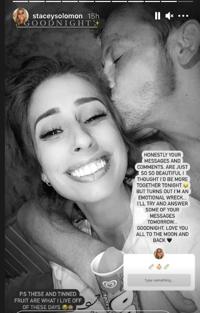 Stacey Solomon pregnant: Star admits she's an emotional wreck