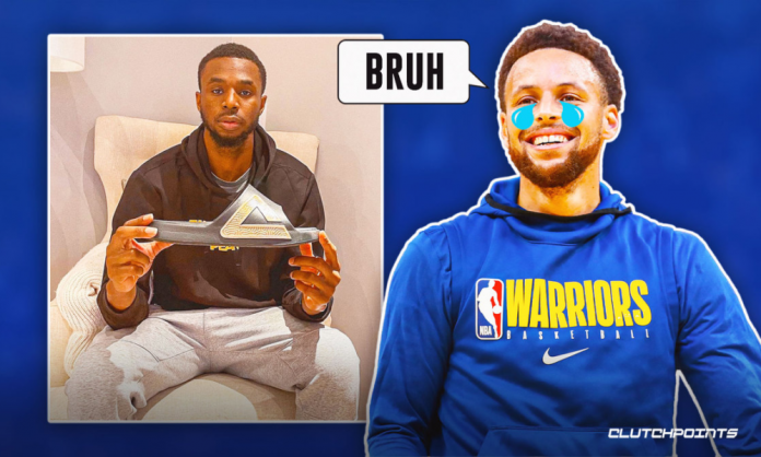 Stephen Steph Curry Andrew Wiggins Warriors