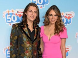Liz Hurley's son praises family as he is cut from grandfather's trust